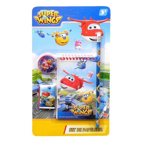 Super Wings 4 Piece Stationery Set £1.99